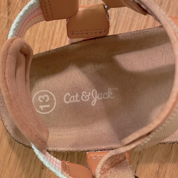 Cat & Jack Little Girls Sandals - Size 13 - Picture 5 of 9